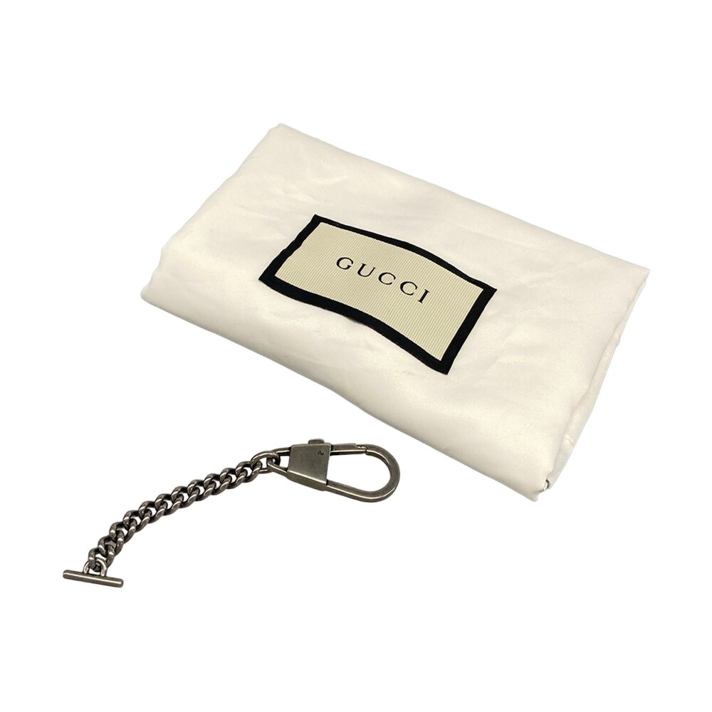 Gucci Dionysus/GG Shoulder Bag 476432 Navy Cream Dark Brown Denim Leather - Picture 8 of 15